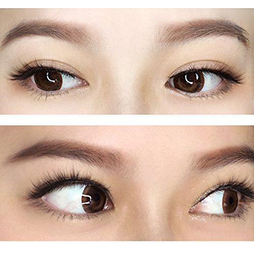 Blue Vessel 1 paar Künstliche 3D Dicke Wimpern Falsche Wimpern Verlängerung Handgefertigt - 5