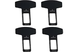 DAWWOTI 2/4 Stück Zubehör Für Autositze, Gurtschloss Adapter, Universal-Sicherheitsgurt-Clips, Autozubehör Innenraum Stecke, Passend Für Die Meisten Autoteile (4 Stück Größe 3)