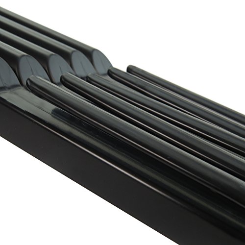 30 Kleiderbügel/Hemdbügel – ca. 43 cm – stabiler Kunststoff Hangerworld - 5