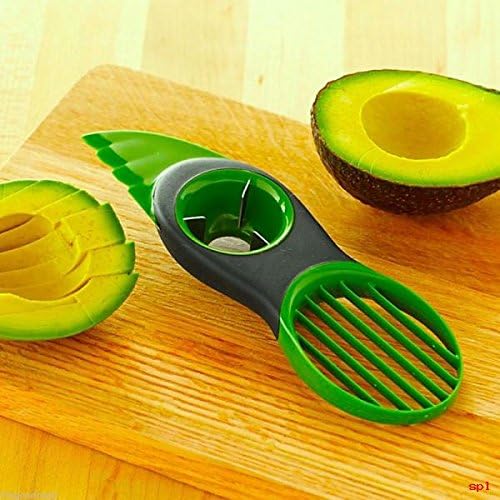 Avocado Slicer Pitter Splitter Slices Cutter Kitchen Fruit Vegetable Tool