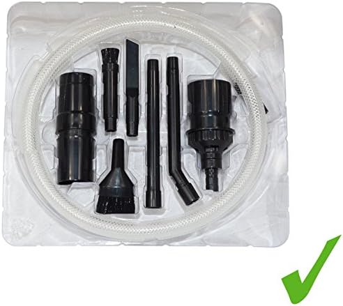 Universal Keyboard Dust Cleaner Keyboard Cleaning Set Nozzle Set Micro Nozzle Set Brushes, Set of 8 Diameter 32/38 mm