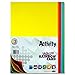 Produktbild Premier Stationery A3 160 gsm Aktivität Karte – Rainbow (50 Stück Blatt)