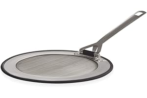 Osłona przed pryskaniem Le Creuset ze stali nierdzewnej do patelni o średnicy 20–24 cm, 53303260010000 (26 cm)