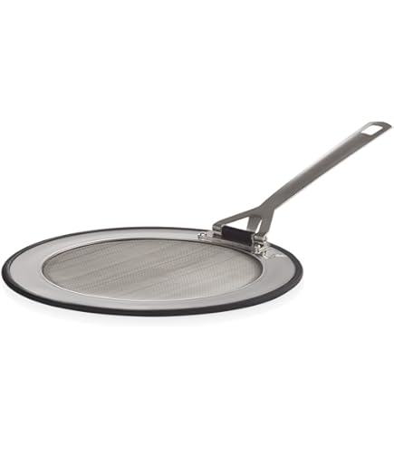 Woll SG224 - Paraspruzzi in Silicone, Quadrato, 24 x 24 cm