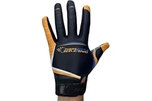 81880 SimRacing Gants Simulateur de Conduite, Sim Racing Gloves, Gants Touch Screen pour Volant Gaming, Gants Sim Racing Excellente Grip, Légers et respirants pour Sim Racers, avec inserts en silicone