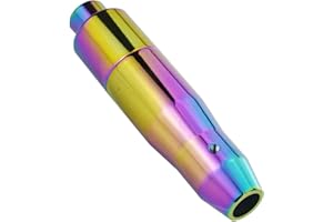Temzzer Gear Shift Knob Button Car Shifter Lever Handle Aluminum Replacement Stick Lever Knob for Most Manual Automatic Vehicles (Colorful)