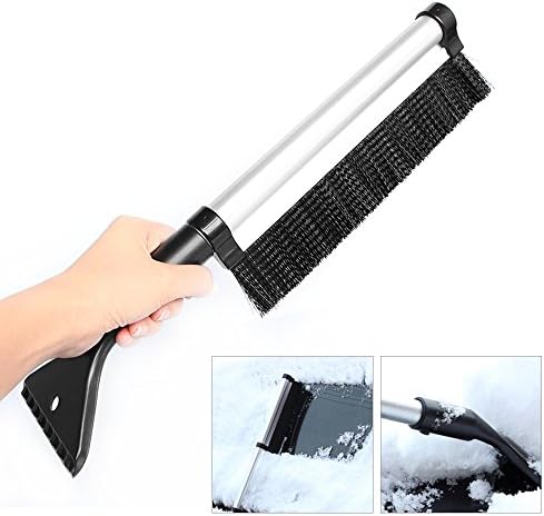 OIZEN Ice Scraper for Cars and Pick Up Trucks, Snow Brush &amp; Ice Scraper, Adjustable Snow Brush for Car(Adjustable:42-60 cm)