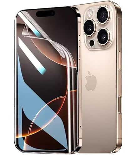 Pellicola Protettiva Schermo Opaco Idrogel IPHONE 17 16 15 14 - Foto 8