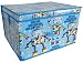 2 x Jumbo Large Toy Boxes Book Bedding Laundry Kids Childrens Storage Chest (Robot)
