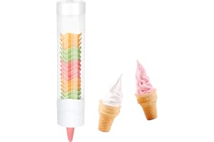 HKeeper eiswaffelständer Eiswaffel Spender,waffelhörnchen organizer,eiswaffelhalter Eiswaffelnspender,Eiswaffel Ständer,Eiswaffel Hörnchen,perfekt für Eisdiele