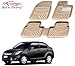 Auto Pearl - Premium Quality Car 4D Croc Textured, 2 Rows Beige Mats For - Maruti Suzuki Swift Dzire Type-3 RS.1699.00