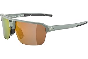 ALPINA Swift - Stylische Sonnenbrille für Erwachsene, für Freizeit und Sport, Bruchfeste Scheiben, mit UV-A-, B- & -C-Schutz