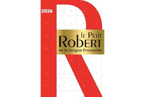 Dictionnaire Le Petit Robert de la langue française 2026: This edition without access to the online dictionary