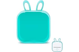 Memoking T02 etui ochronne – miękki silikon, śliczna designerska osłona drukarki, kompatybilna z bezprzewodową przenośną drukarką kieszonkową T02 Mini Bluetooth, zielone