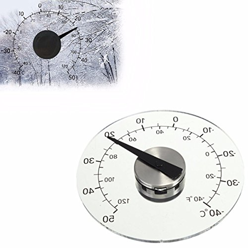 KING DO WAY Fensterthermometer Temperatur Meter Aussenthermometer Thermometer Wetterstation - 2