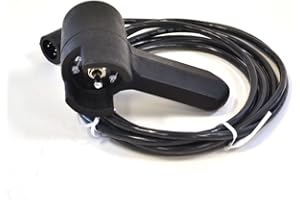 WARN 38626 Télécommande de treuil à main avec poignée en caoutchouc pour treuils CE M8000 et CE M8274