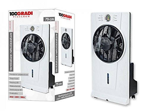 Preisvergleich Produktbild 100 Gradi Fiseldem Fo12 Ventilator mit Zerstäuber