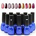 Candy Lover Soak Off Gel Nail Polish 8ml 10colors+Base+Top Environmental Colors Kits set #14