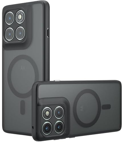 Silikonhülle Für Motorola Edge 60 Pro – Stoßfest, Rutschfest, Anti-Fingerabdruck, In Lavendel