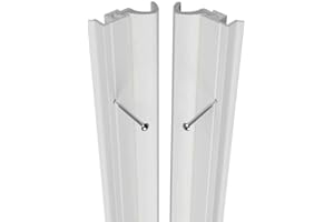 LOWENERGIE Stormguard Aquacarrier Qlon Around Door Seal Durable Draught Excluder Weather Proofing Strip External. 5 x 1050mm Lengths (White)