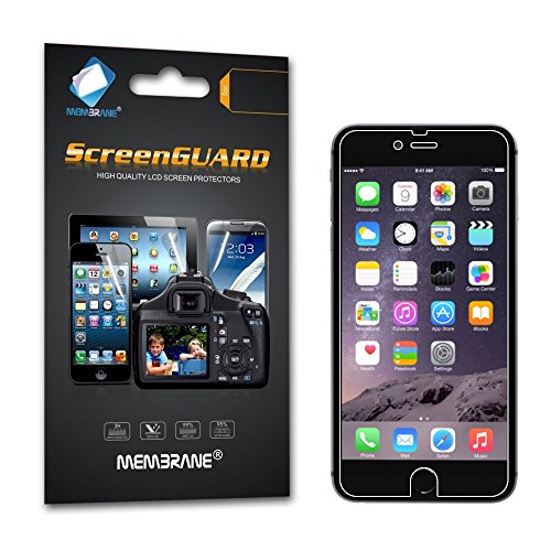 Membrane 3 x Protector de Pantalla compatibles con Apple iPhone 6 /6S 2015 (4.7