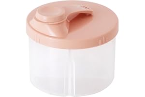 Rehmanniae Doseur De Lait Distributeur De Lait en Poudre pour Bébé Portable Récipient De Poudre De Formule Boîte De Stockage en Poudre De Lait, Boîte Doseuse Lait en Poudre À 4 Compartiments