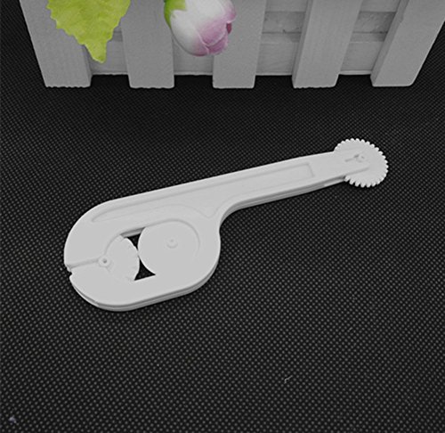 ilauke Rosenausstecher DIY Modellierwerkzeug Deko Utensilien für Rüschen Fondant Marzipan Blütenpaste Kunchen die einfachsten Rosen Ausstecher der Welt – the Easiest Rose Cutter Ever Blüten (Set) - 5