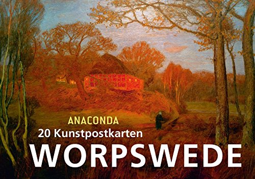 Preisvergleich Produktbild Postkartenbuch Worpswede