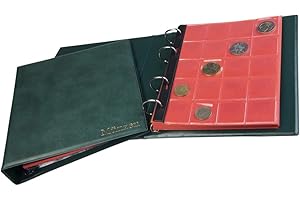 MC.Sammler Album portamonete per 200 pezzi 2 Euro monete (verde)