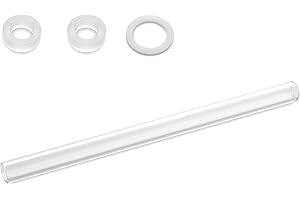 namroh.HC® Tubo de cristal con juntas para La Pavoni Professional Europiccola Stradivari Milano Romatica Expo Esperto