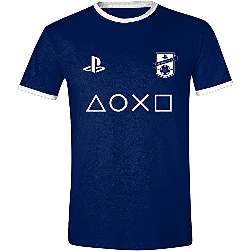 Preisvergleich Produktbild Playstation - FC Club Icons Herren T-Shirt - Marine Blau, Große:M