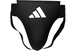adidas Men’s Groin Guard - Martial Arts Groin Protectors, Elasticated Material with Reinforced Cup, Suitable for MMA, Boxing, Muay Thai, Kickboxing, Karate, and Other Contact Sports