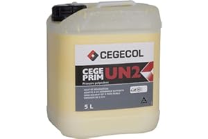 CEGECOL SIKA - Primaire Universel Polyvalent en Neuf et Rénovation avant Ragréage - CEGEPRIM UN2 Compatible multi supports - Murs et Sols Intérieurs et Sols Extérieurs - 2L