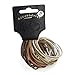 Produktbild Set of 30 Thin Brown Hair Elastic Bands Pony Tail Bobbles School Uniform