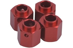 Drfeify RC Auto Metall Adapter, Verbreitern Sie den Radnabenadapter der mit TRAXXAS RC Auto kompatibel ist(12 mm) Percussion Instrument Play a Musical Instrument