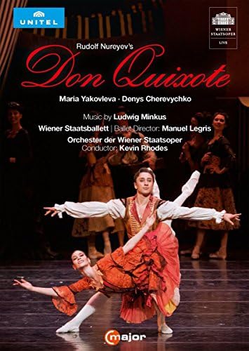 Ludwig Minkus: Rudolf Nureyev's Don Quixote [Maria Yakovleva; Denys Cherevychko; Ketevan Papava; Orchester der Wiener Staatsoper; Enrico Casazza] [C Major: 742408]