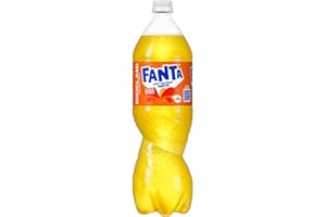 Fanta Senza Zuccheri Aggiunti – 1 Bottiglia da 1.5 L, con Succo di Arance Italiane, Senza Aggiunta di Conservanti, Bottiglia PET 100% riciclabile, Gusto Rinfrescante, Bevanda Analcolica Frizzante