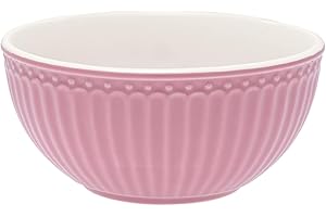 GreenGate Cereal Bowl Alice Dusty Rose