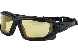 Valken V-TAC Zulu Airsoft Goggle, Yellow