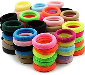 Accessories 4 U Hair Rubber Bands For Women and Girls -(MULTI Color) New Pack of 5