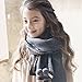 Produktbild Korean Herbst und Winter Schals Samt Warme Kinder Schals,A,100 * 135cm