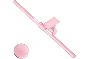 Quntis 41cm Rosa Monitor Light Bar Fjärrkontroll bakgrundsbelysning, 84 LED