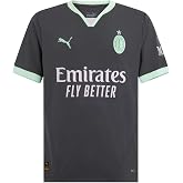 A.C. Milan Fu&szlig;ball Trikot &Uuml;&ccedil;&uuml;nc&uuml; yarış forması, sezon 2024/25, DryCell teknolojisi, normal kalıp &Uuml;niseks Yetişkin