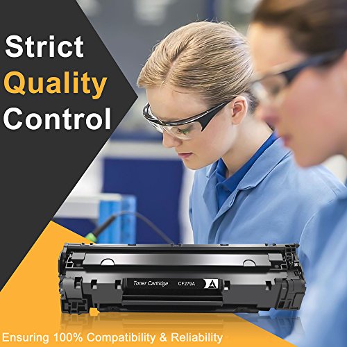 STAROVER 2x CF279A  79A    CF 279A Cartucho De T  ner Negro Compatible Para HP LaserJet Pro MFP M26 M26nw M26a HP LaserJet Pro M12 M12w M12a Impresora  1000 P  ginas Por Negro 