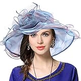 GRÖSSE: Eine Größe passt am meisten. Fit M (21,3 Zoll ~ 22,8 Zoll) Kopfumfang, Innen Schweißband Kordelzug einstellbar auf Größe passen Sie Ihren Kopf. Breiter Rand: 4 Zoll.