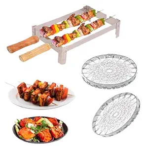 Sliceter Nano Gas Mini Chota, Portable Compact Barbeque Grill Tandoor Rib Roaster Grill