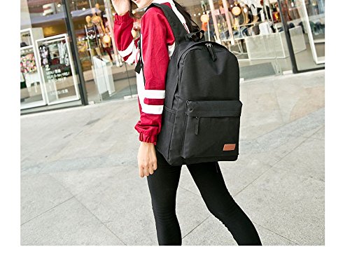 Outdoor peak Unisex hochwertige Nylon Büchertasche Rucksack Laptoptasche Unitasche Freizeitrucksack Schulrucksack Studententasche Daypacks Reisetasche - 5