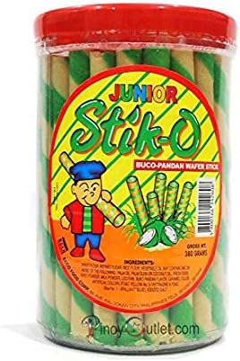 JUNIOR Stik-O Buco-Pandan Wafer Stick 380 g