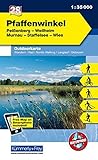 Image de Deutschland Outdoorkarte 28 Pfaffenwinkel 1 : 35.000: Peißenberg, Weilheim, Murnau, Staffelsee, Wie