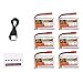 Produktbild FairytaleMM 6Pcs ZOP Leistung 3,7V 1200mAh 30C JST-Stecker Lipo Akku mit 6 in 1 Ladegerät